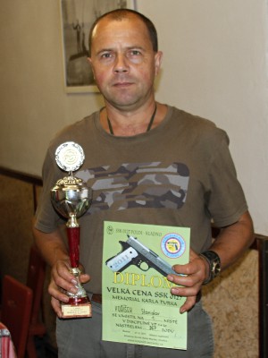 Vítěz závodu Stanislav Voříšek